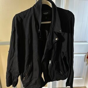 Black torrid zipper jacket